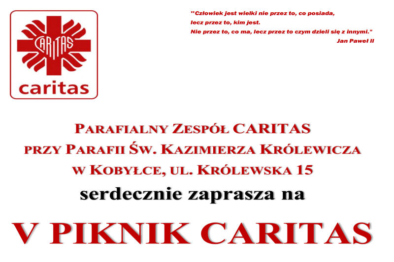 V Piknik CARITAS